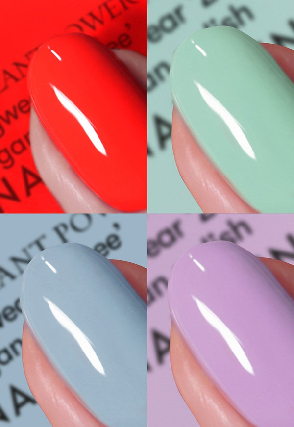 Nails Inc Loud And Proud 4-Piece Plant Power Pride Nail Polish Set