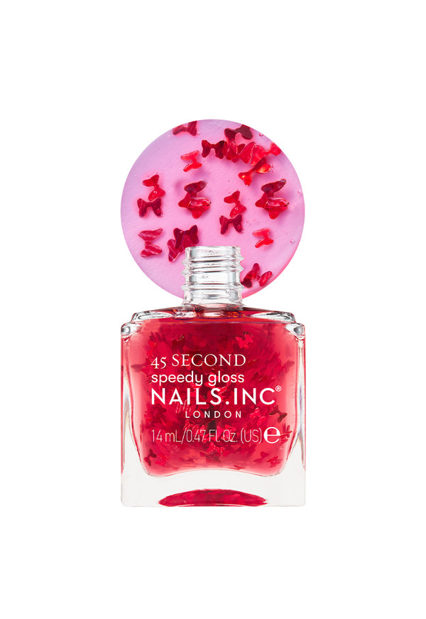 Nails Inc Bow Nail Effect 45 Second Speedy Gloss