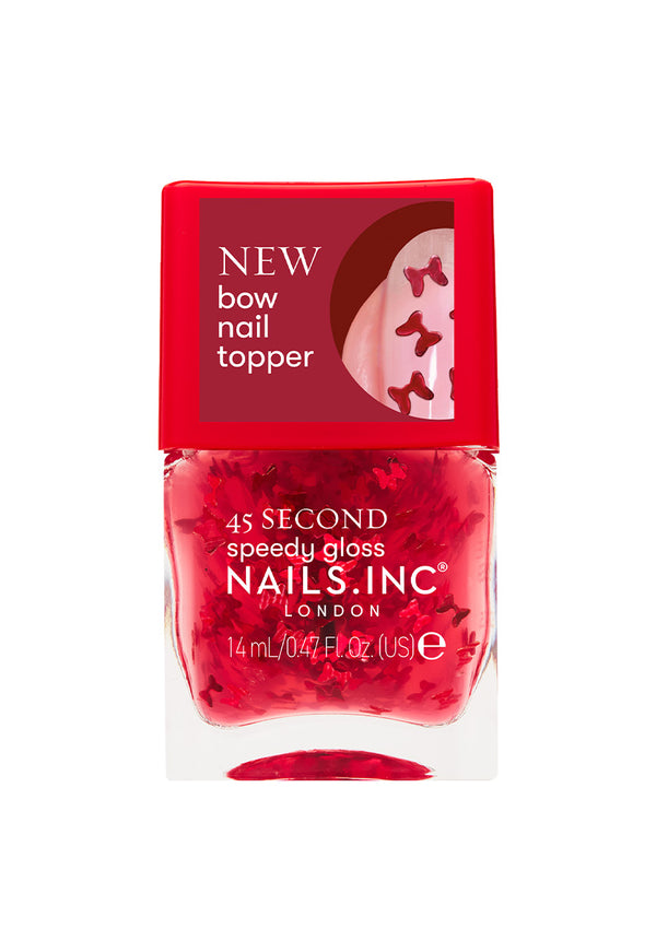 nails inc Bow Nail Effect 45 Second Speedy Gloss