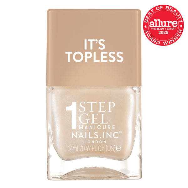 nails inc Demi – 1-Step Gel It's Topless Nail Polish