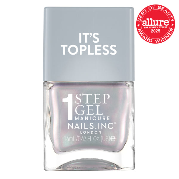 nails inc Elle – 1-Step Gel It's Topless Nail Polish