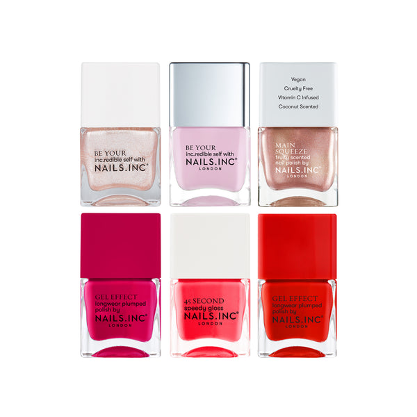 Nails Inc Ever So Sweet 6-Piece Nail Polish Set