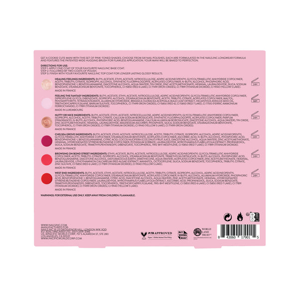 Nails Inc Ever So Sweet 6-Piece Nail Polish Set