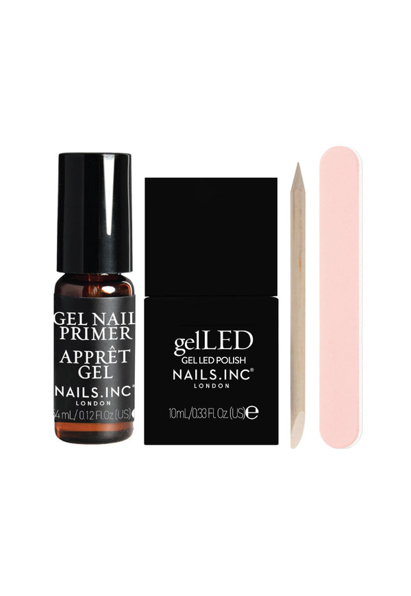 Nails Inc GelLED Prep And Seal Gel Refill Kit