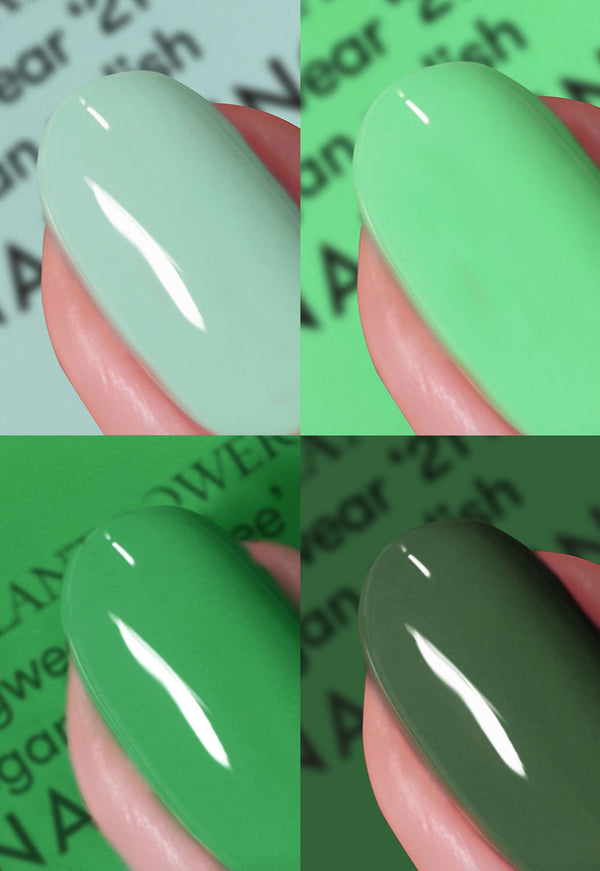 Nails Inc Go Green Today 4-Piece Nail Polish Set