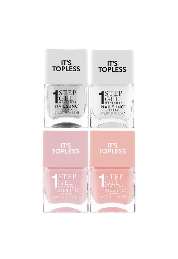 Nails Inc It's Topless 4-Piece Set