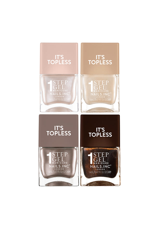 nails inc It's Topless 4-Piece Set
