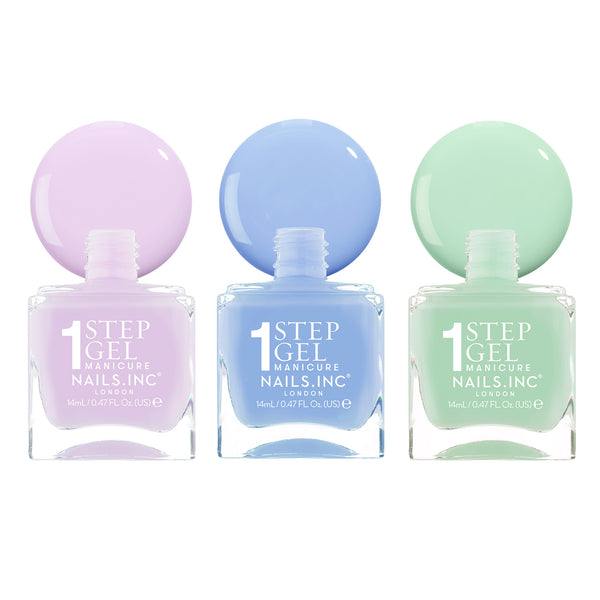 Nails Inc It's Topless Summer Pastels Trio
