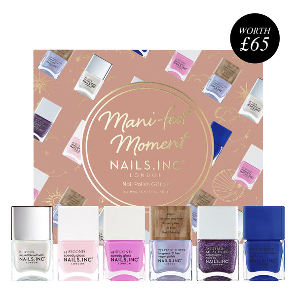 nails inc Mani-fest Moment 6-Piece Nail Polish Set