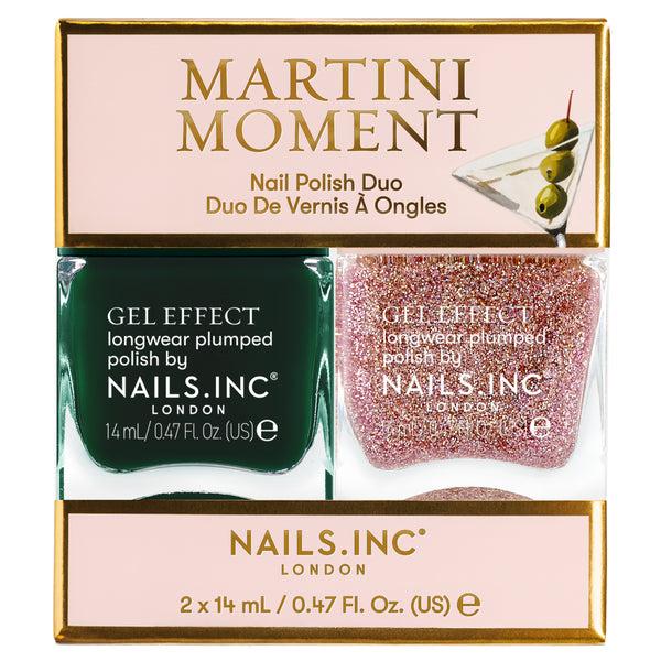 nails inc Martini Moment Nail Polish Duo