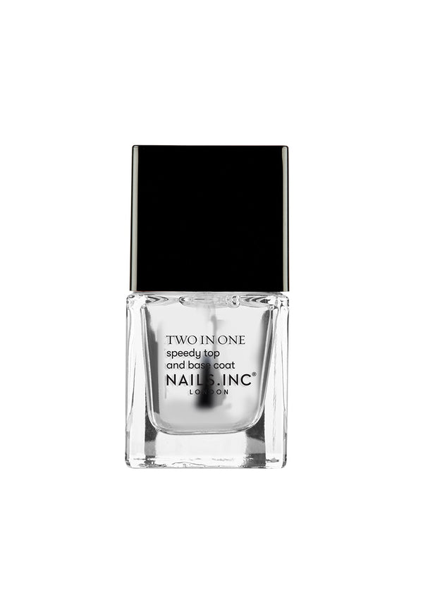 nails inc Mini Speedy 2 In 1 Base and Top Coat 5ml