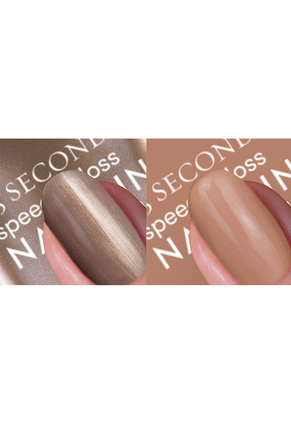 Nails Inc Mocha Mousse Nail Polish Duo