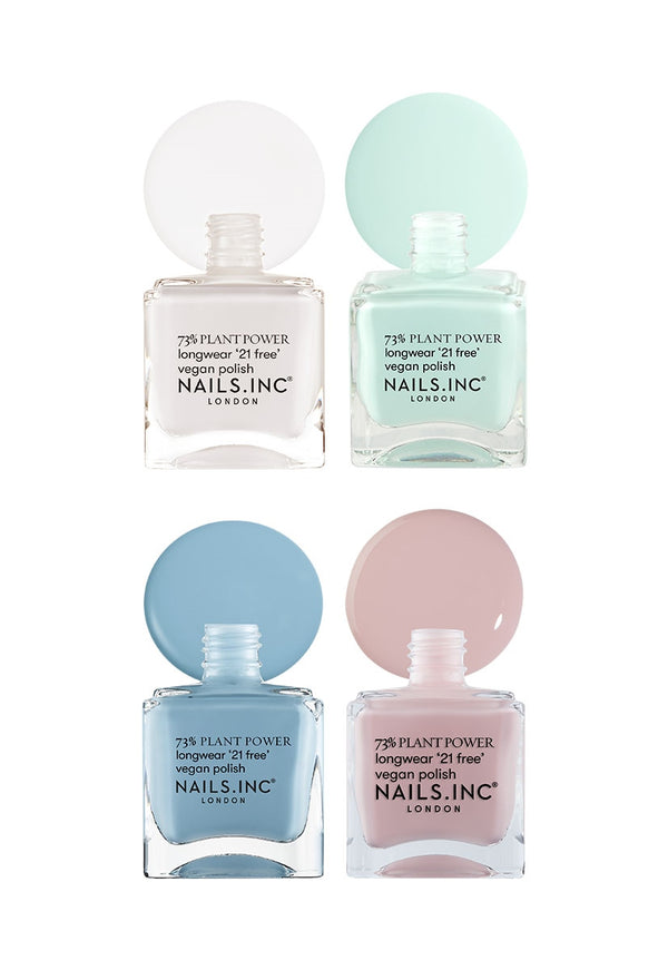 Nails Inc Nail Neutrals 4-Piece Nail Polish Set