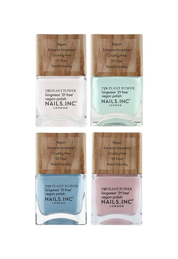 nails inc Nail Neutrals 4-Piece Nail Polish Set
