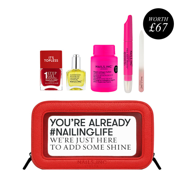 nails inc Pedi Rescue Set - It's Topless