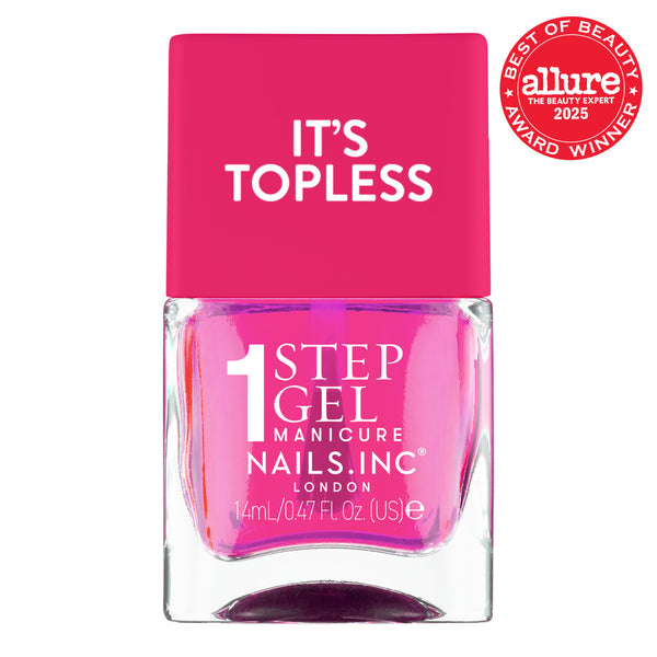 nails inc Thea – 1-Step Gel It's Topless Nail Polish
