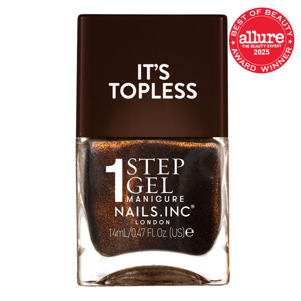 nails inc Zöe – 1-Step Gel It's Topless Nail Polish
