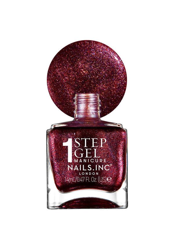 Nails Inc Scarlett – 1-Step Gel It's Topless Nail Polish