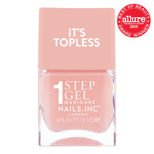 nails inc Trinny – 1-Step Gel It's Topless Nail Polish