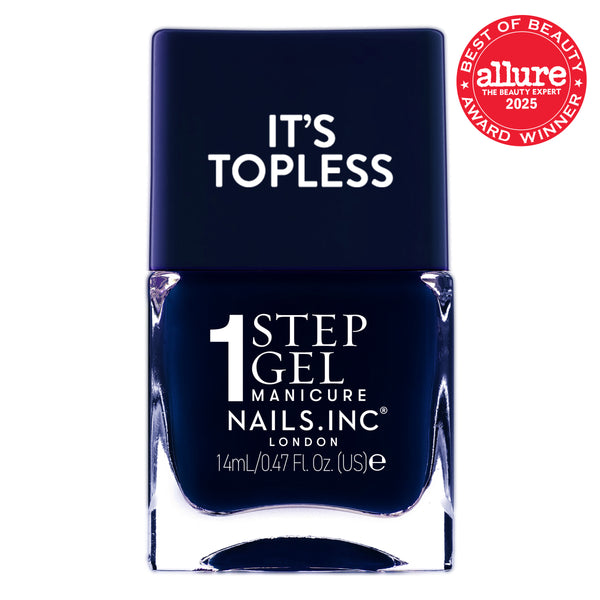 nails inc Whitney – 1-Step Gel It's Topless Nail Polish