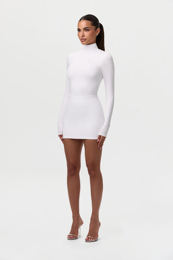 Naked Wardrobe Butter Contour Mini Skirt