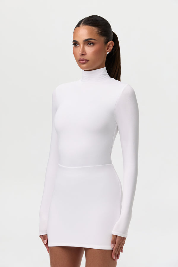 Naked Wardrobe Butter Contour Mini Skirt