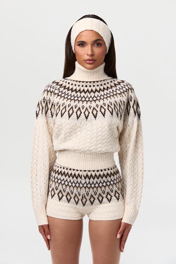 Naked Wardrobe Cable Knit Headband