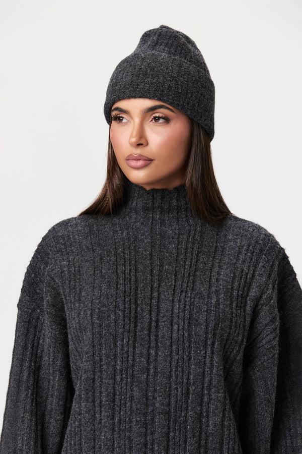 naked wardrobe Cozy Knit Beanie