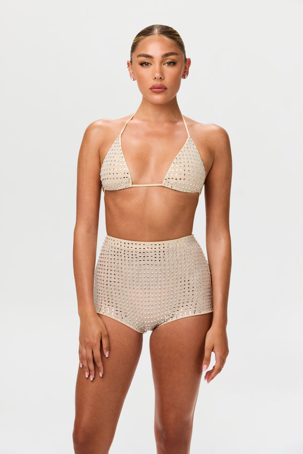 Naked Wardrobe Crystal Hot Pants