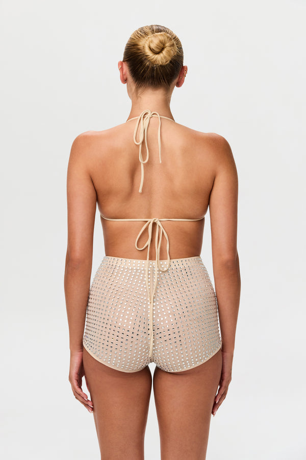 Naked Wardrobe Crystal Hot Pants