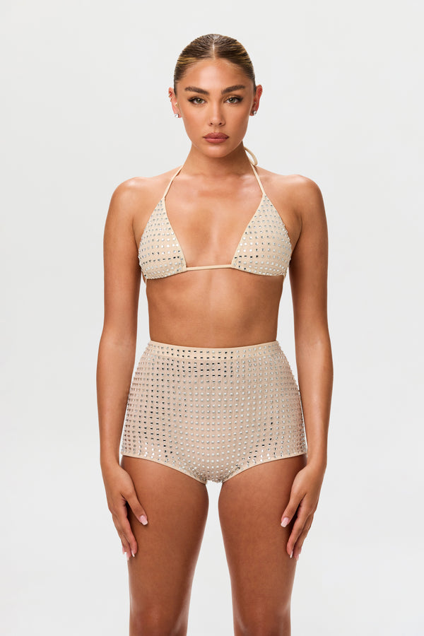 naked wardrobe Crystal Hot Pants