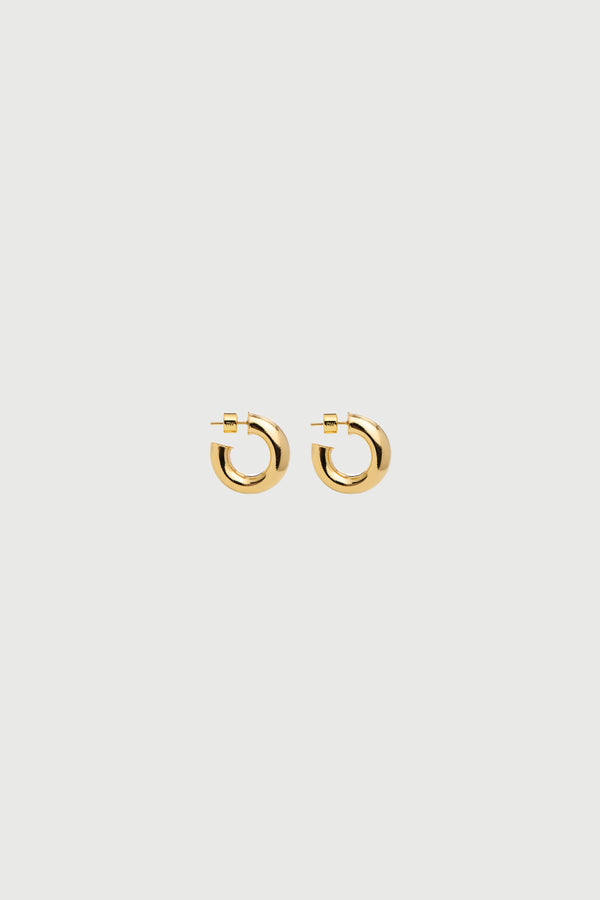Naked Wardrobe Gold Baby Hoops