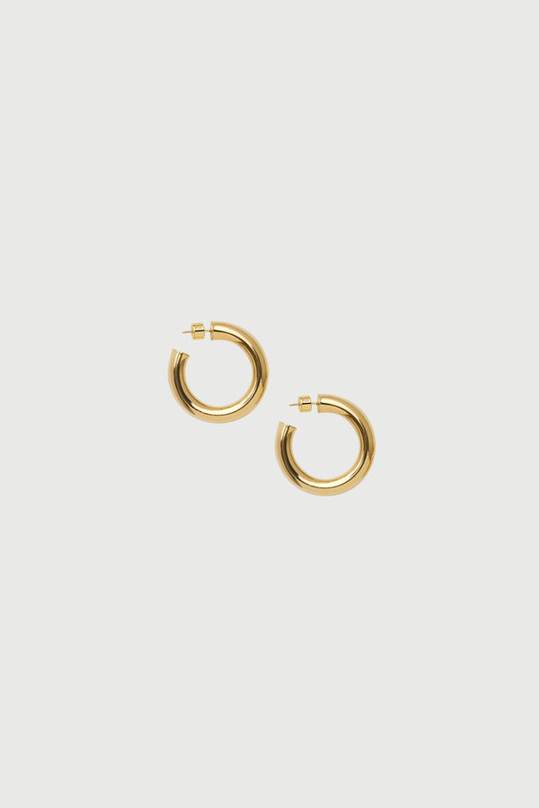 Naked Wardrobe Gold Small Hoops
