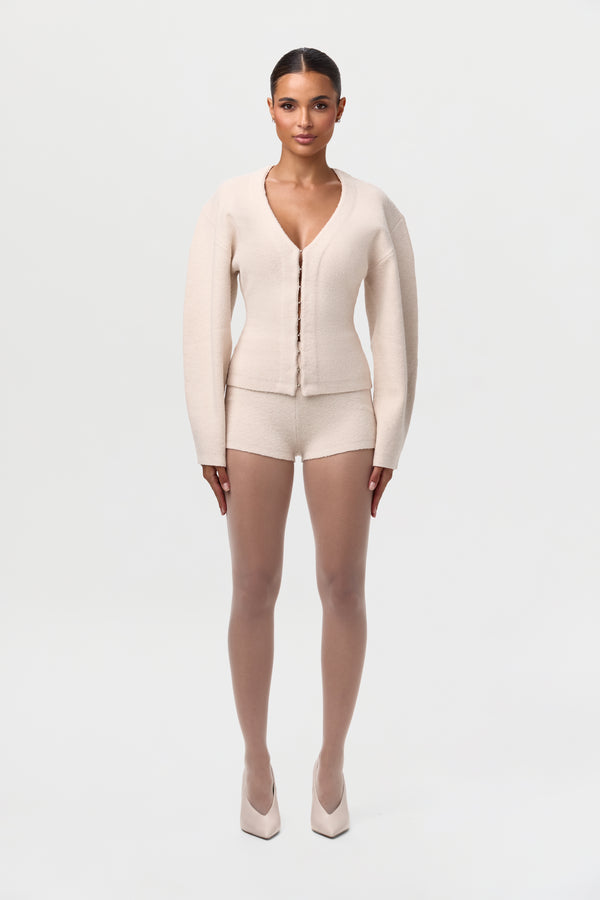 Naked Wardrobe Knit Hot Pants