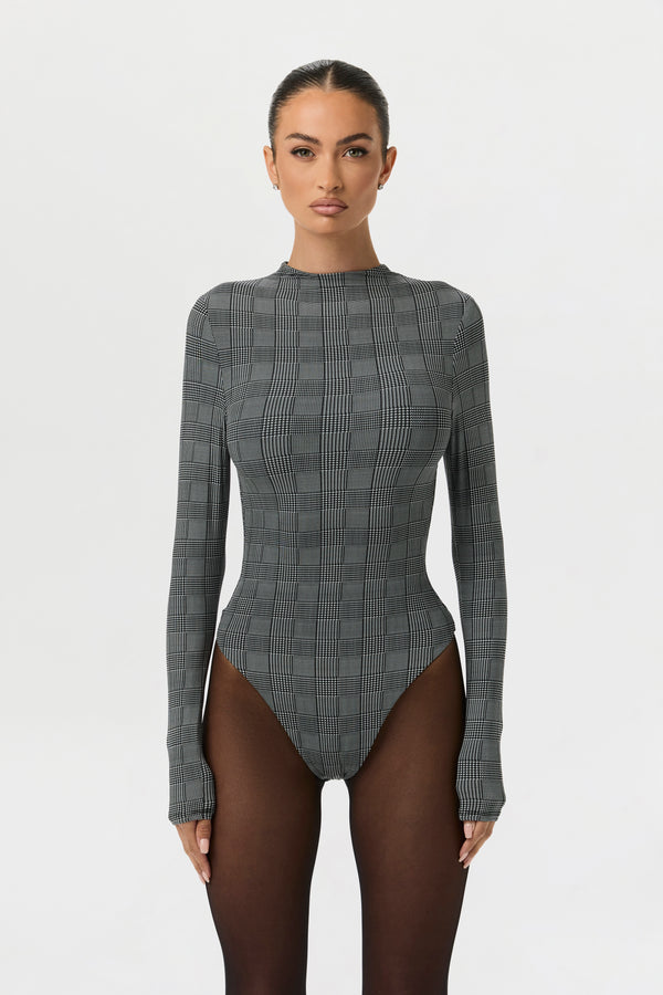 Naked Wardrobe Naked Print Bodysuit
