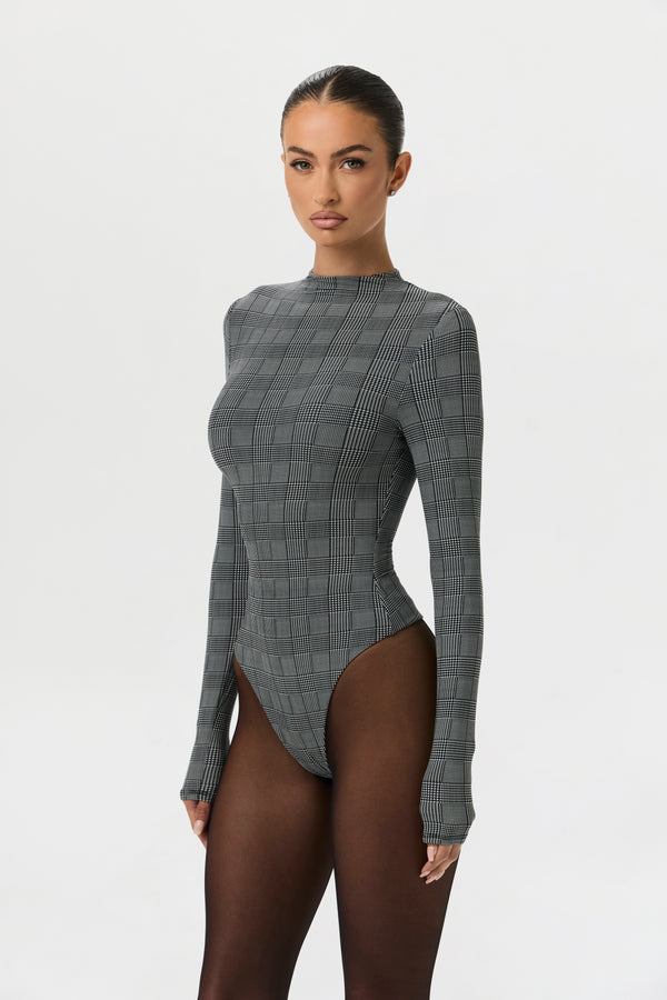 Naked Wardrobe Naked Print Bodysuit