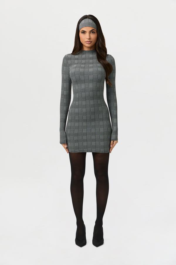 Naked Wardrobe Naked Print Mini Dress