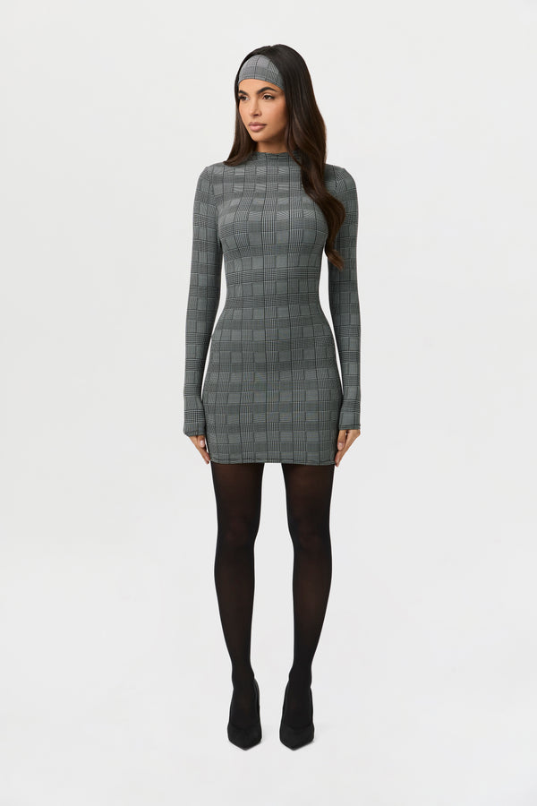 Naked Wardrobe Naked Print Mini Dress