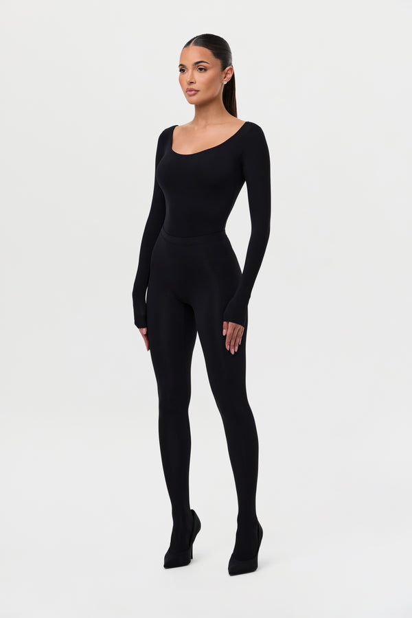 Naked Wardrobe Naked Scoop Neck Bodysuit