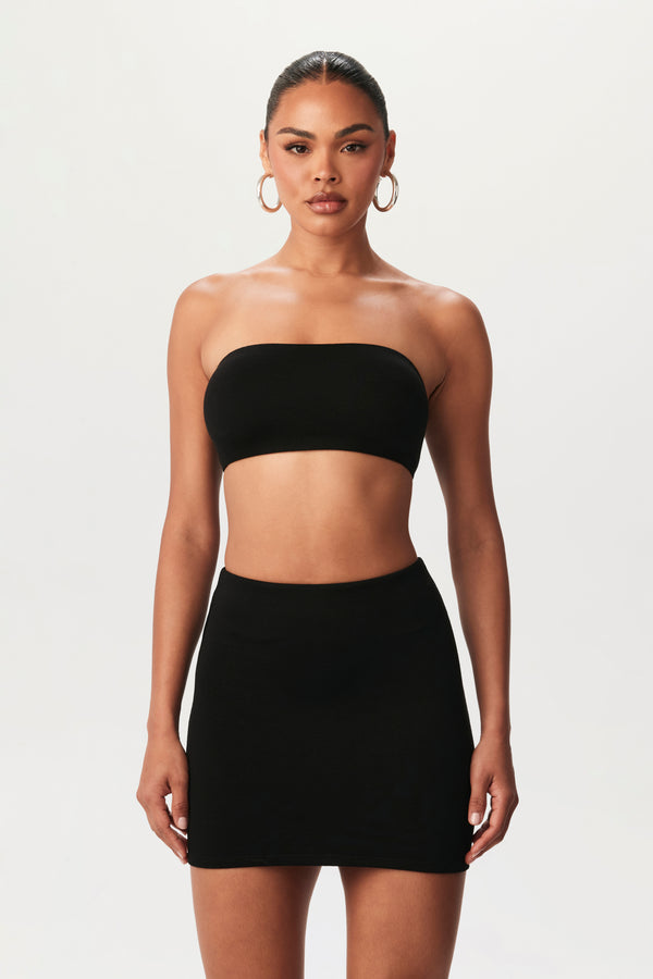 Naked Wardrobe NW Bandeau Crop Top