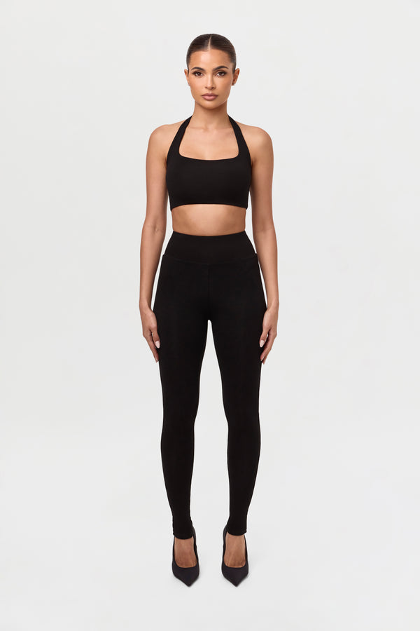 Naked Wardrobe NW Halter Crop Top