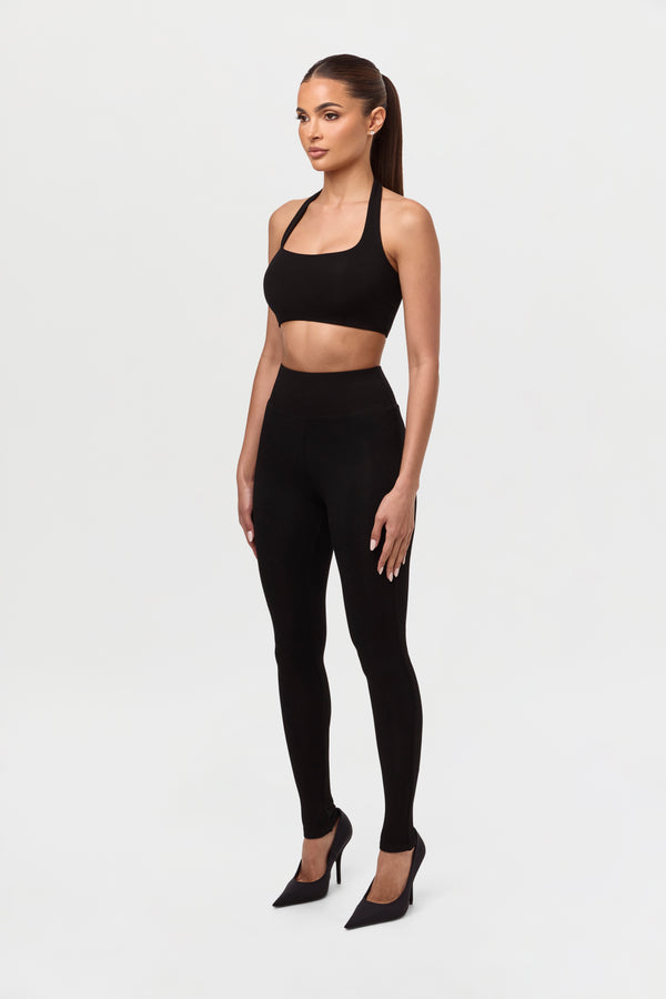 Naked Wardrobe NW Halter Crop Top