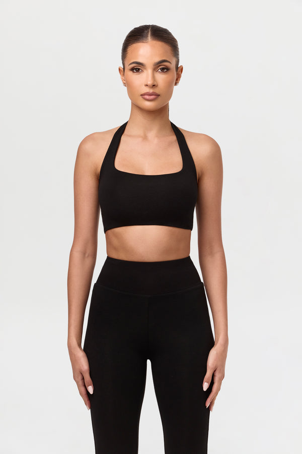 naked wardrobe NW Halter Crop Top