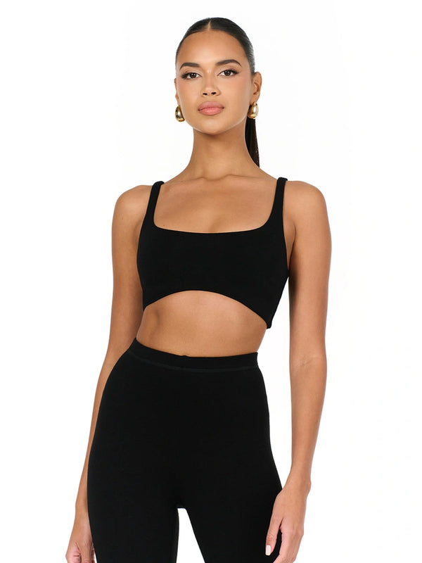 naked wardrobe NW Scoop Tank Crop Top