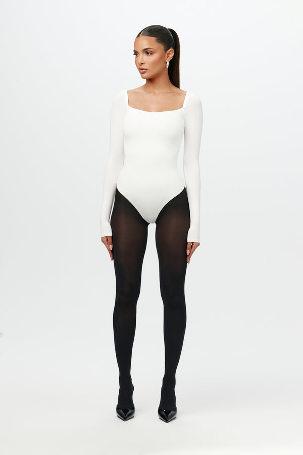 Naked Wardrobe NW Sculpt Off-Shoulder Bodysuit