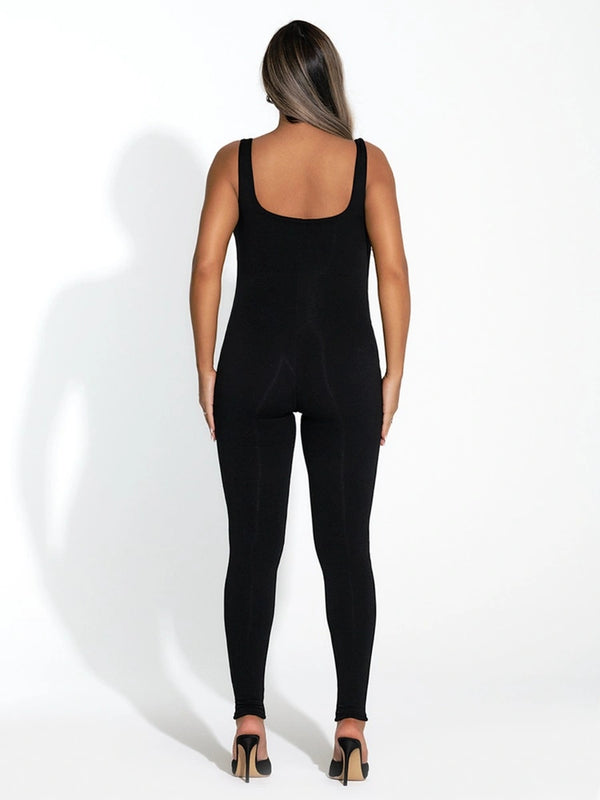 Naked Wardrobe NW Sculpt Tank Mama Jumpsuit