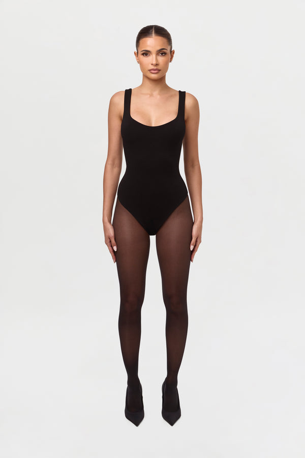 Naked Wardrobe NW Sculpt Tank Scoop Bodysuit