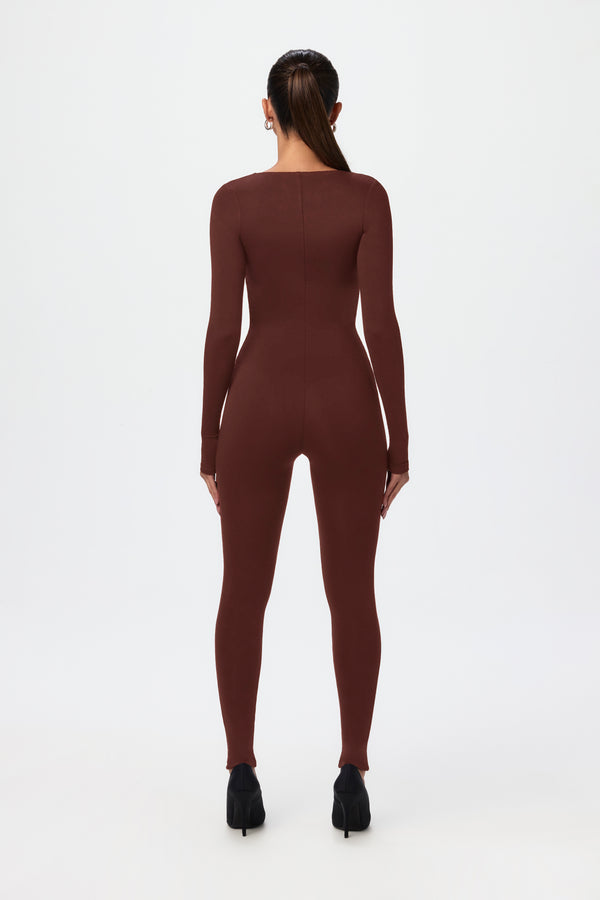 Naked Wardrobe NW Square Neck Jumpsuit