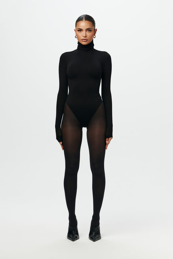 Naked Wardrobe NW Turtleneck Bodysuit