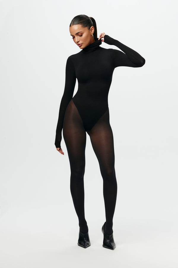 Naked Wardrobe NW Turtleneck Bodysuit